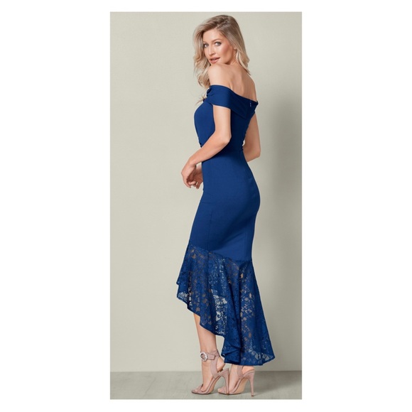 Venus Lace Detail Dress Green color - Picture 2 of 4